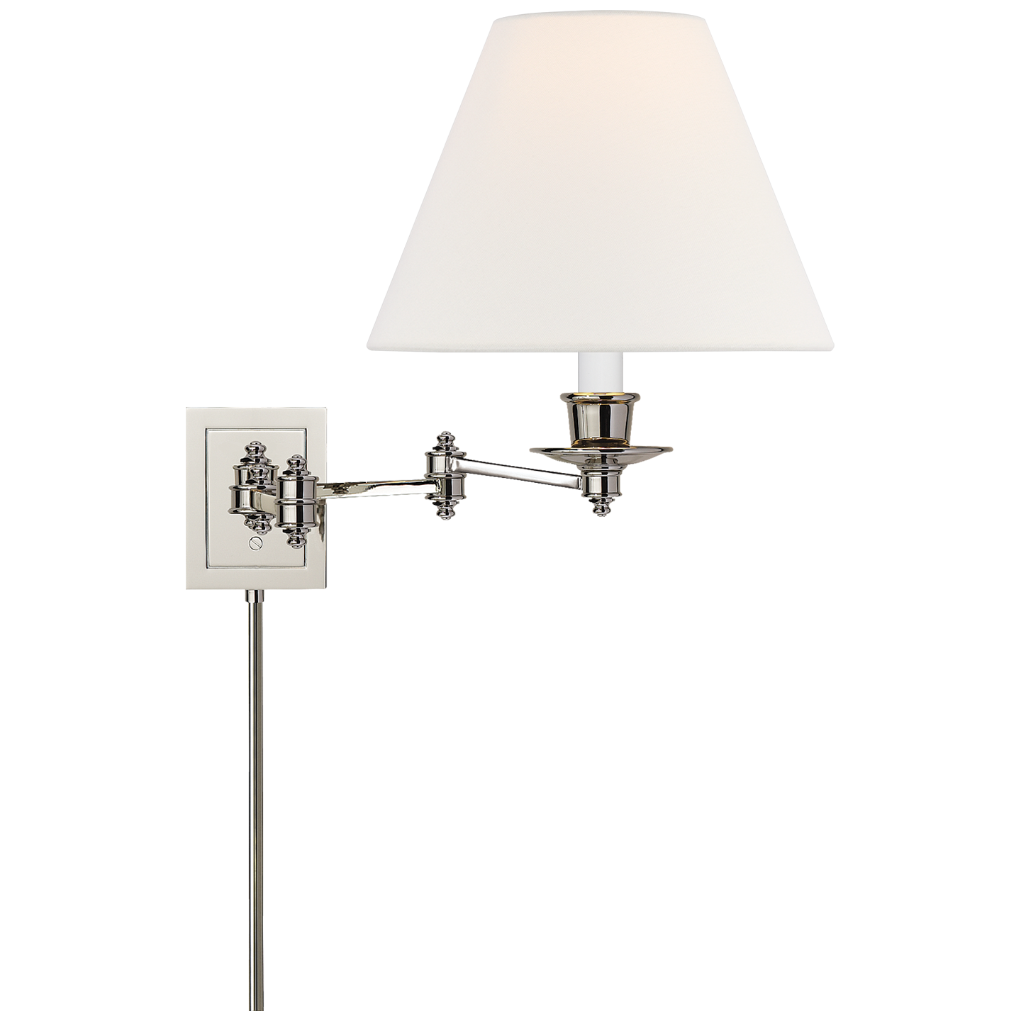 Triple Swing Arm Wall Lamp