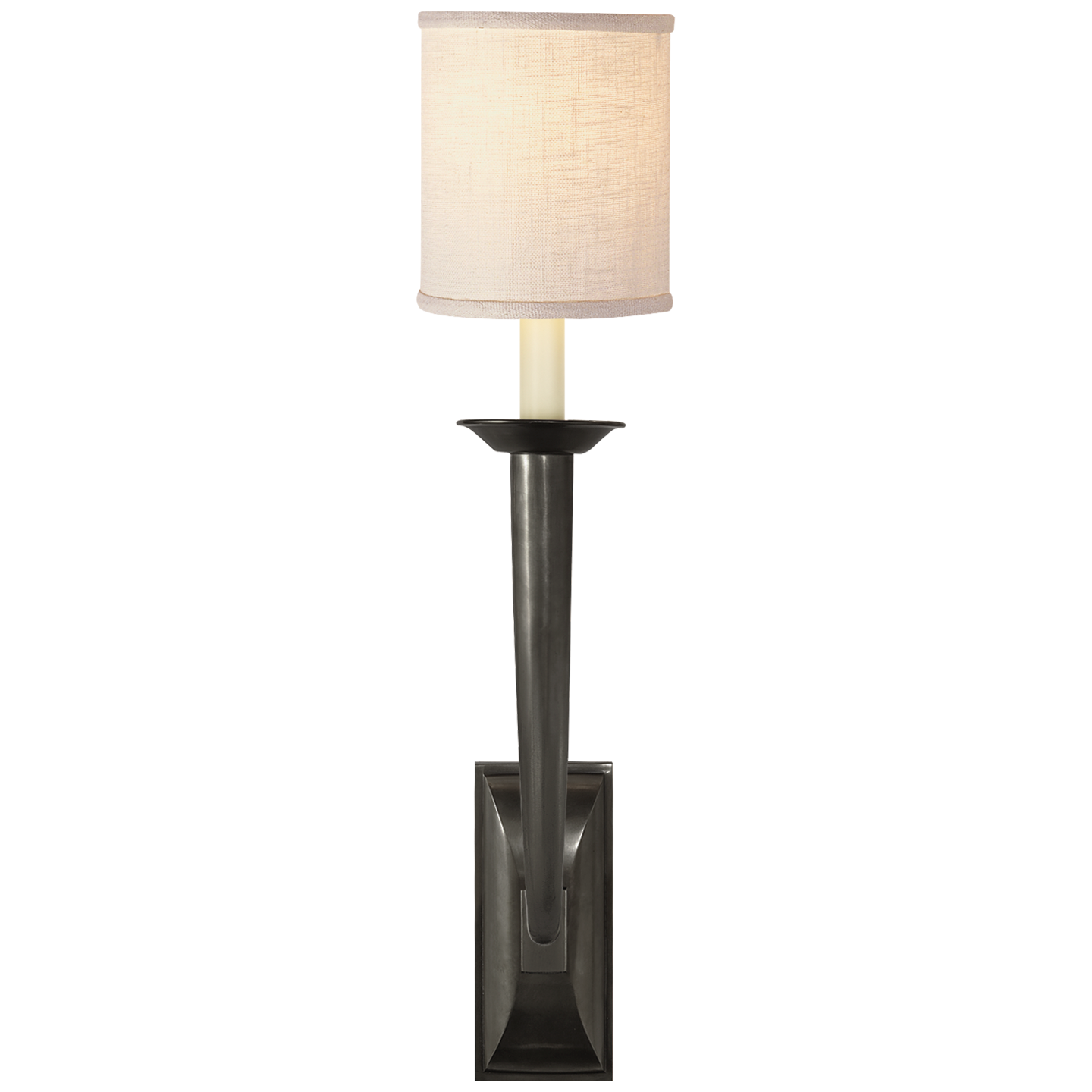 French Deco Horn Sconce