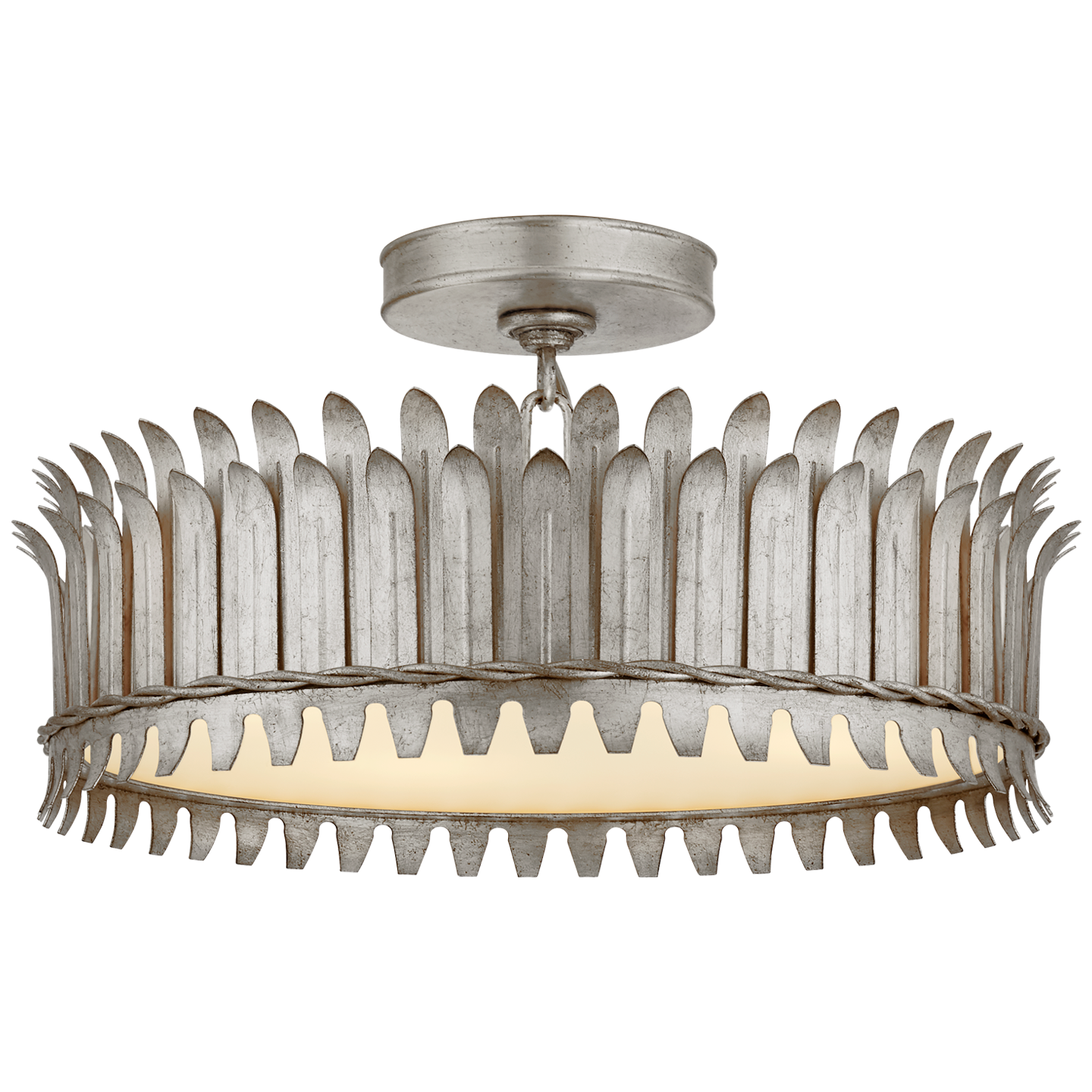 Leslie 16" Semi-Flush