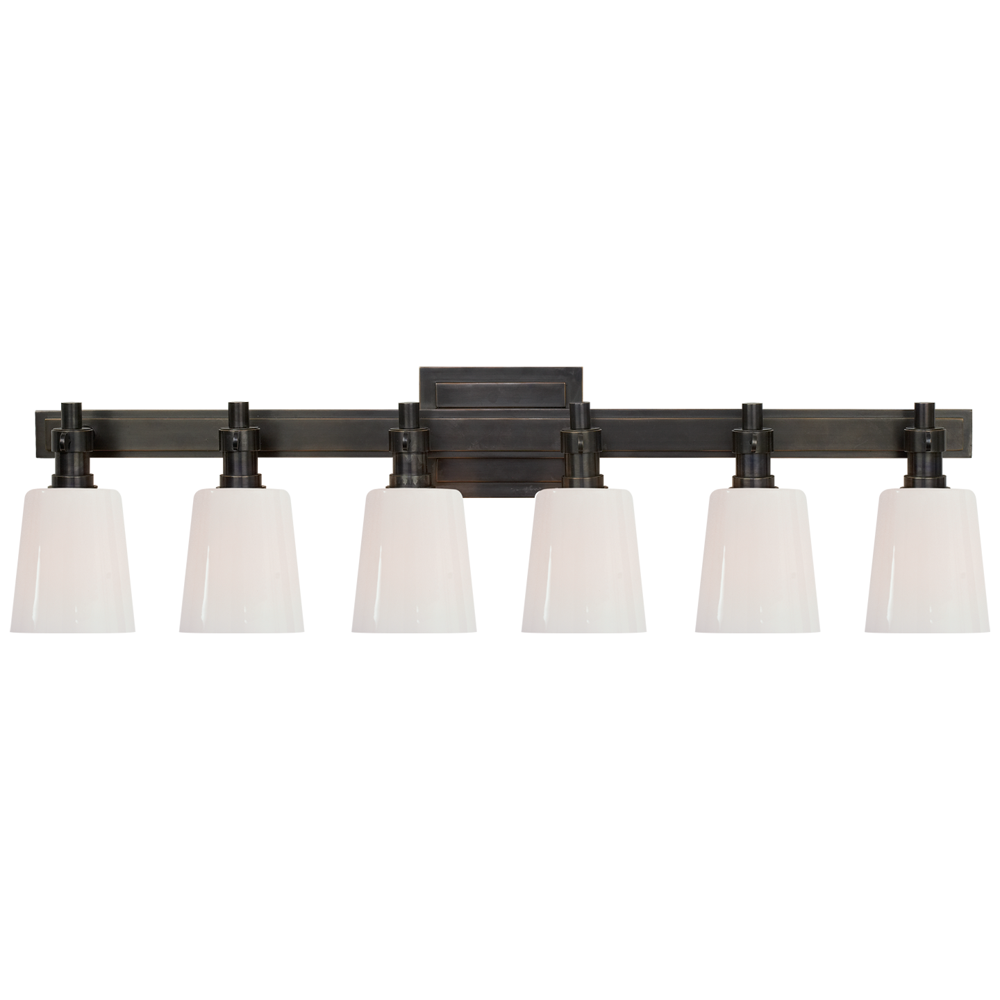 Bryant Six-Light Linear Bath Sconce