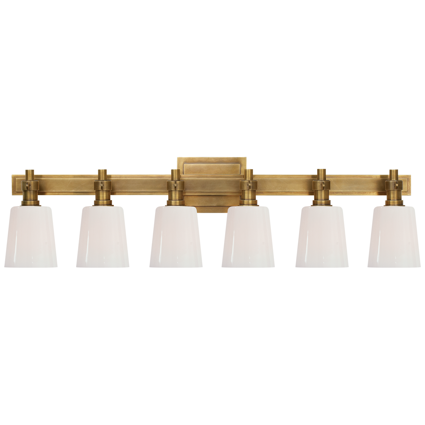 Bryant Six-Light Linear Bath Sconce