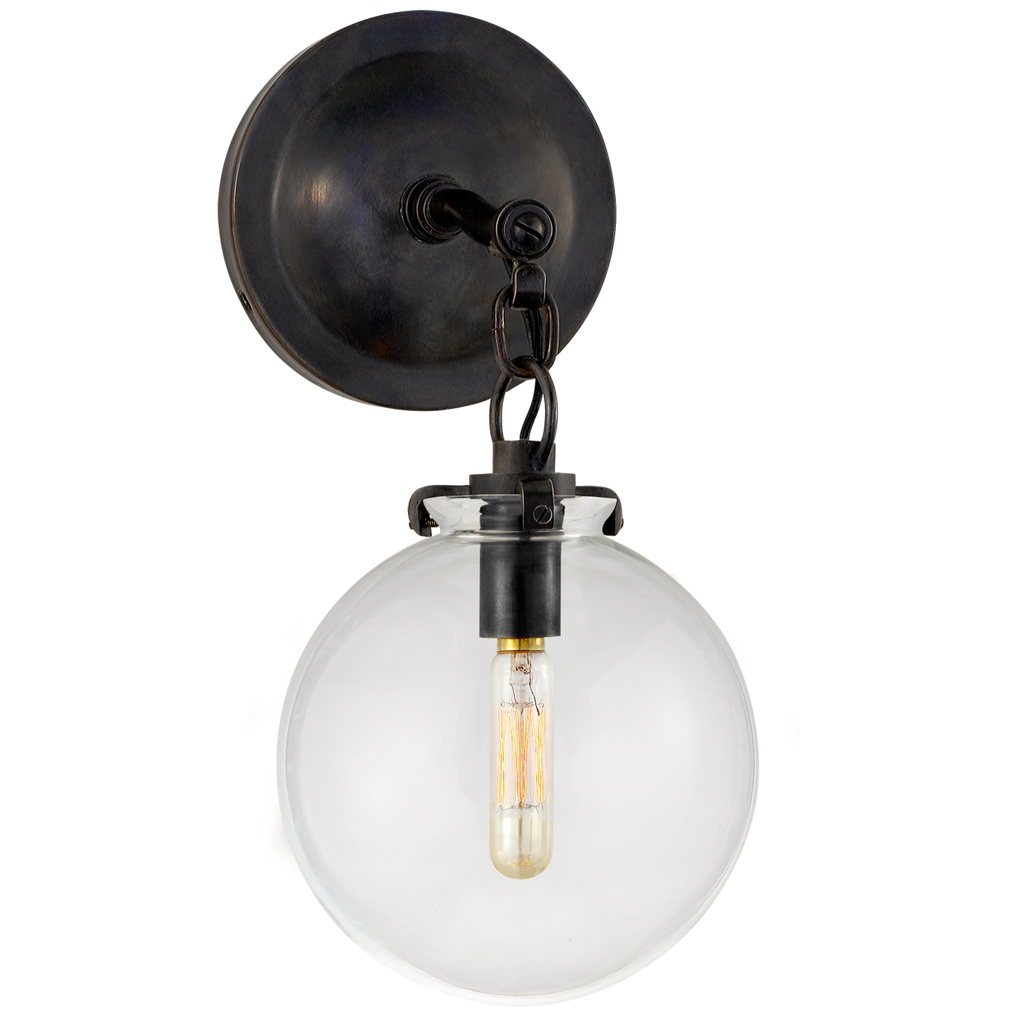 Katie Small Globe Sconce