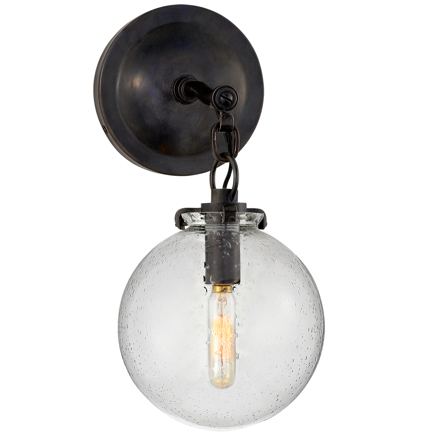 Katie Small Globe Sconce
