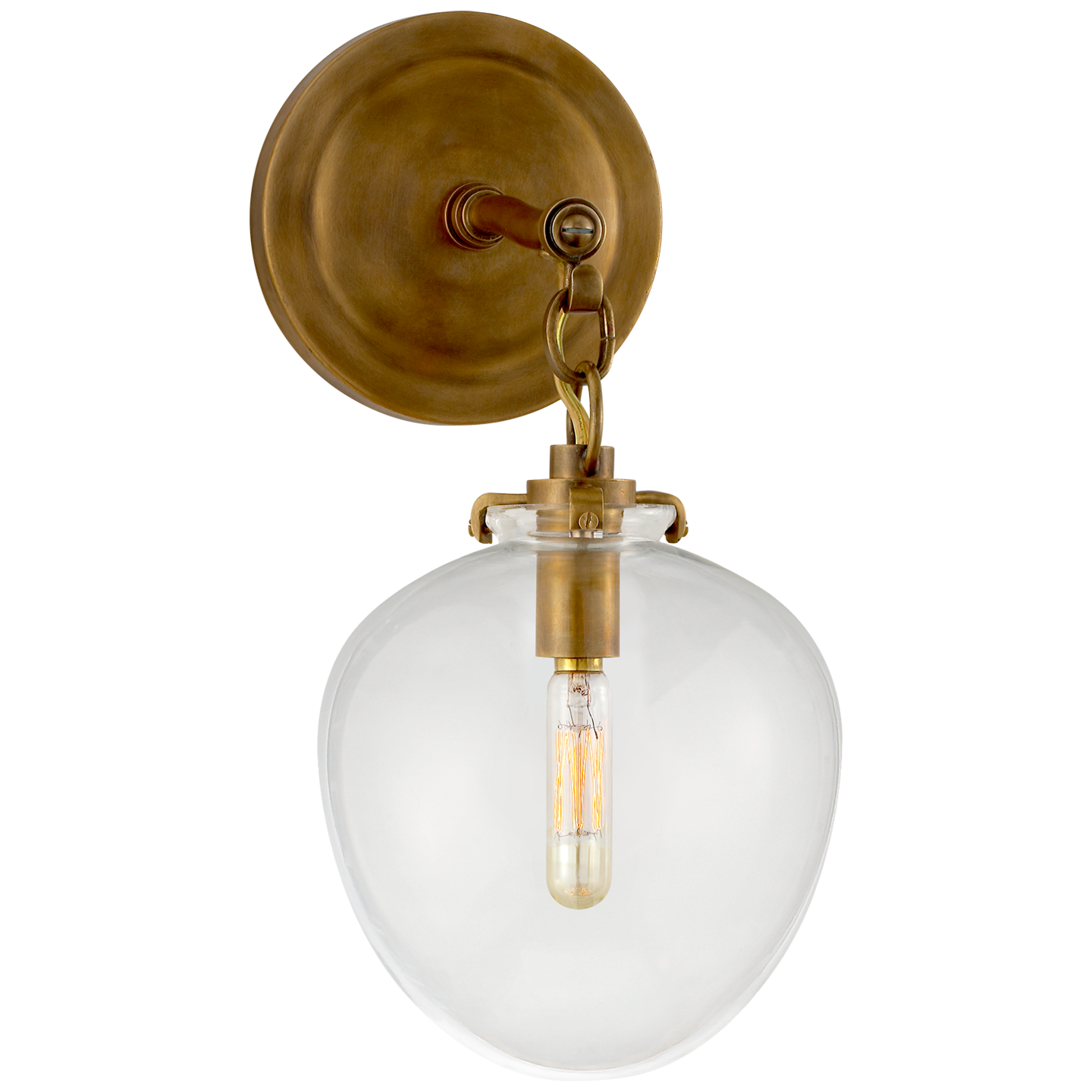 Katie Small Acorn Sconce