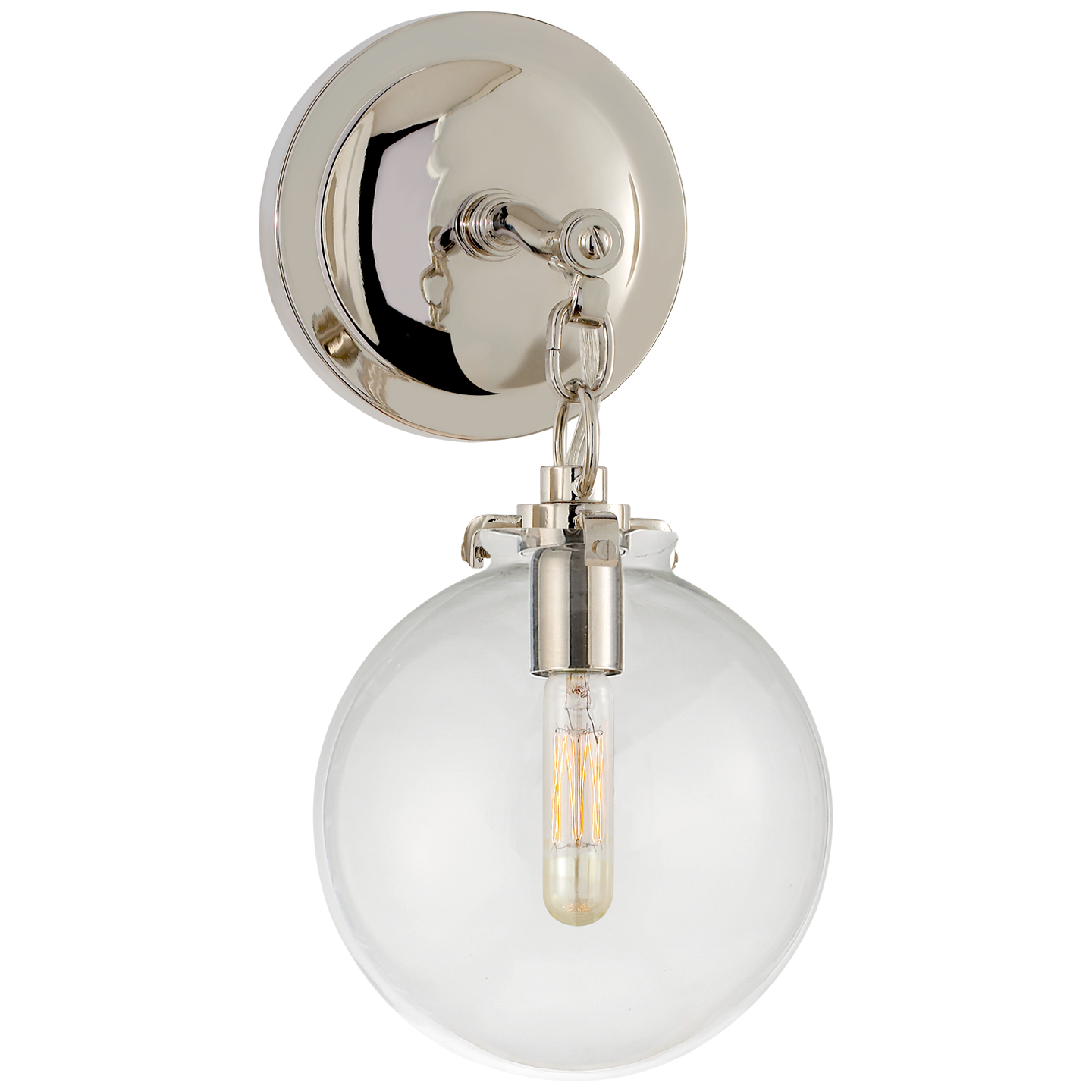 Katie Small Globe Sconce