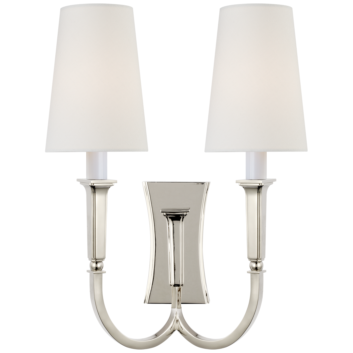 Delphia Large Double Arm Sconce