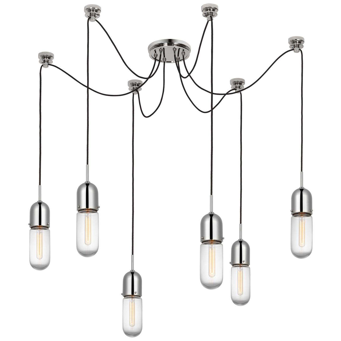 Junio 6-Light Chandelier