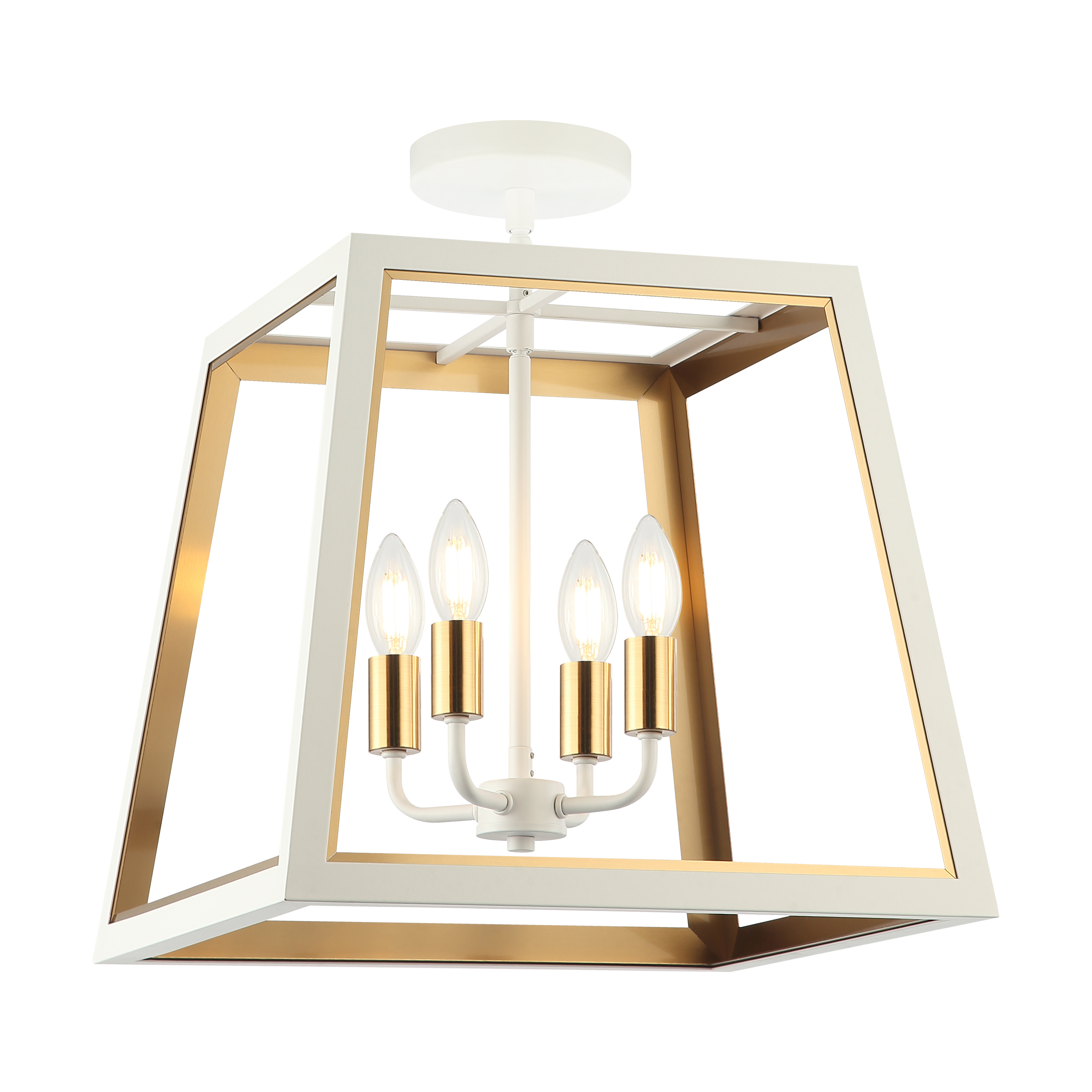 Rosalie Ceiling Mount 4 Light Pendant