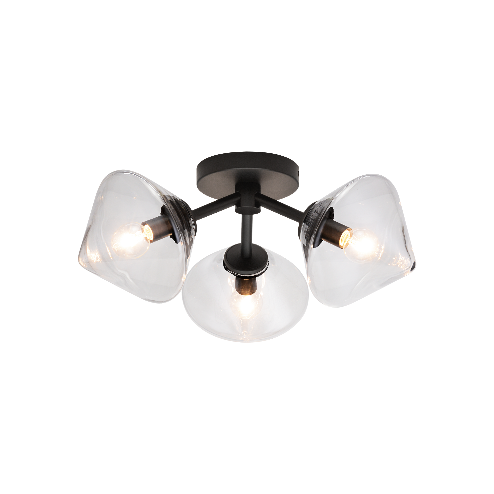Novo Ceiling Mount 3 Light Pendant