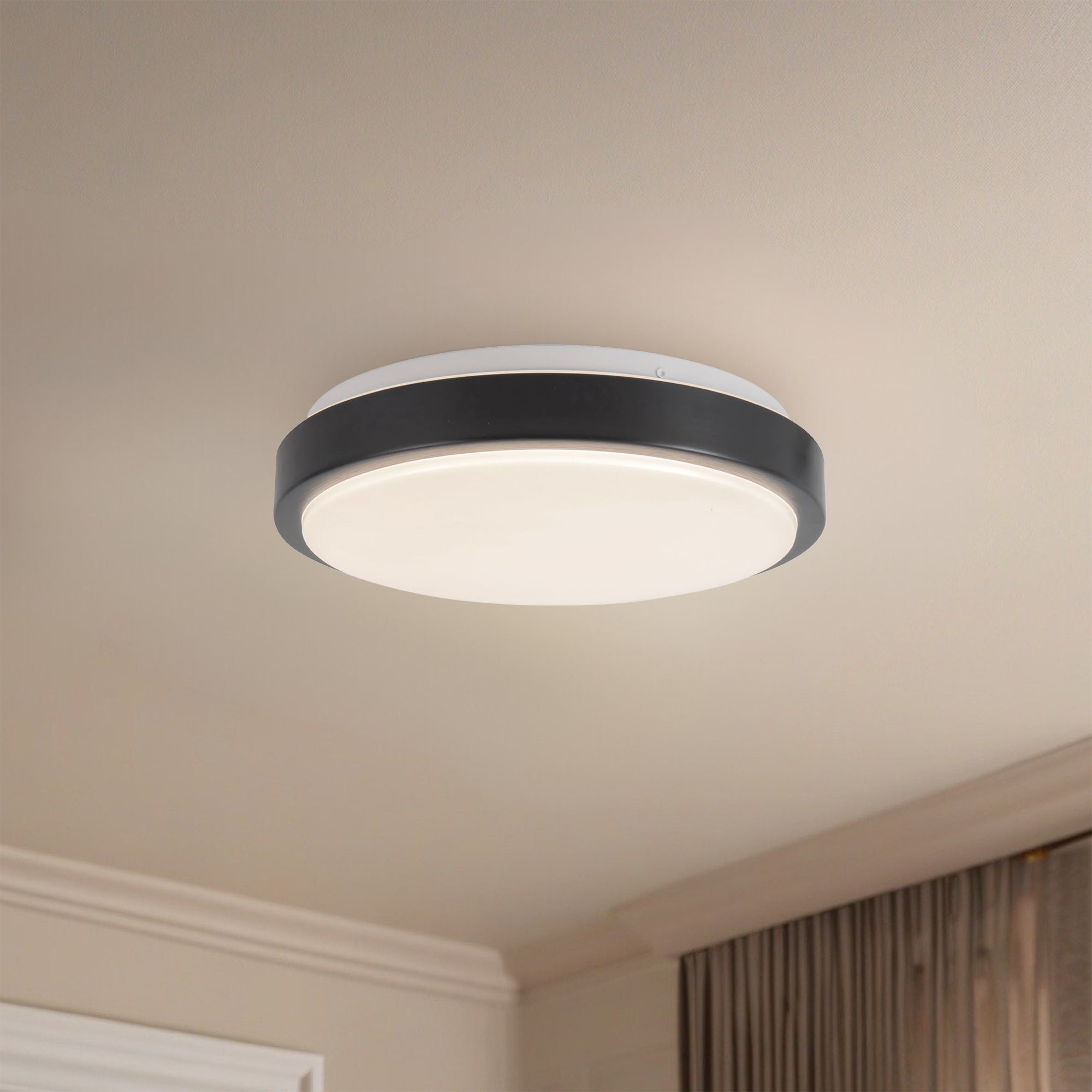 Yanis 12" dimmable LED Flush Mount