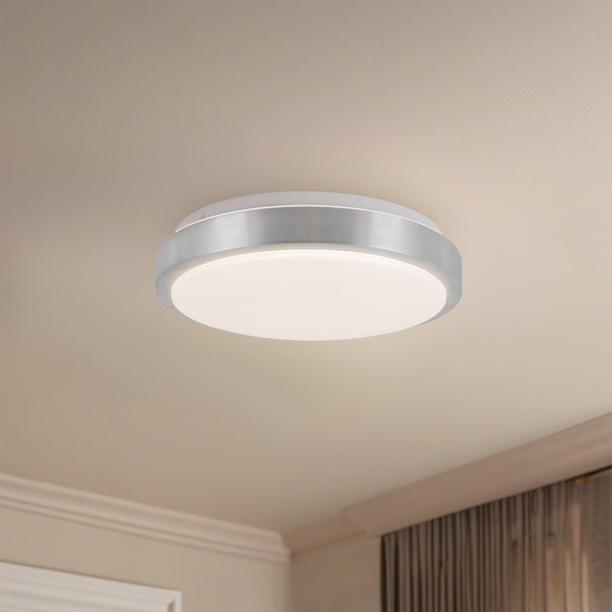Yanis 12" dimmable LED Flush Mount