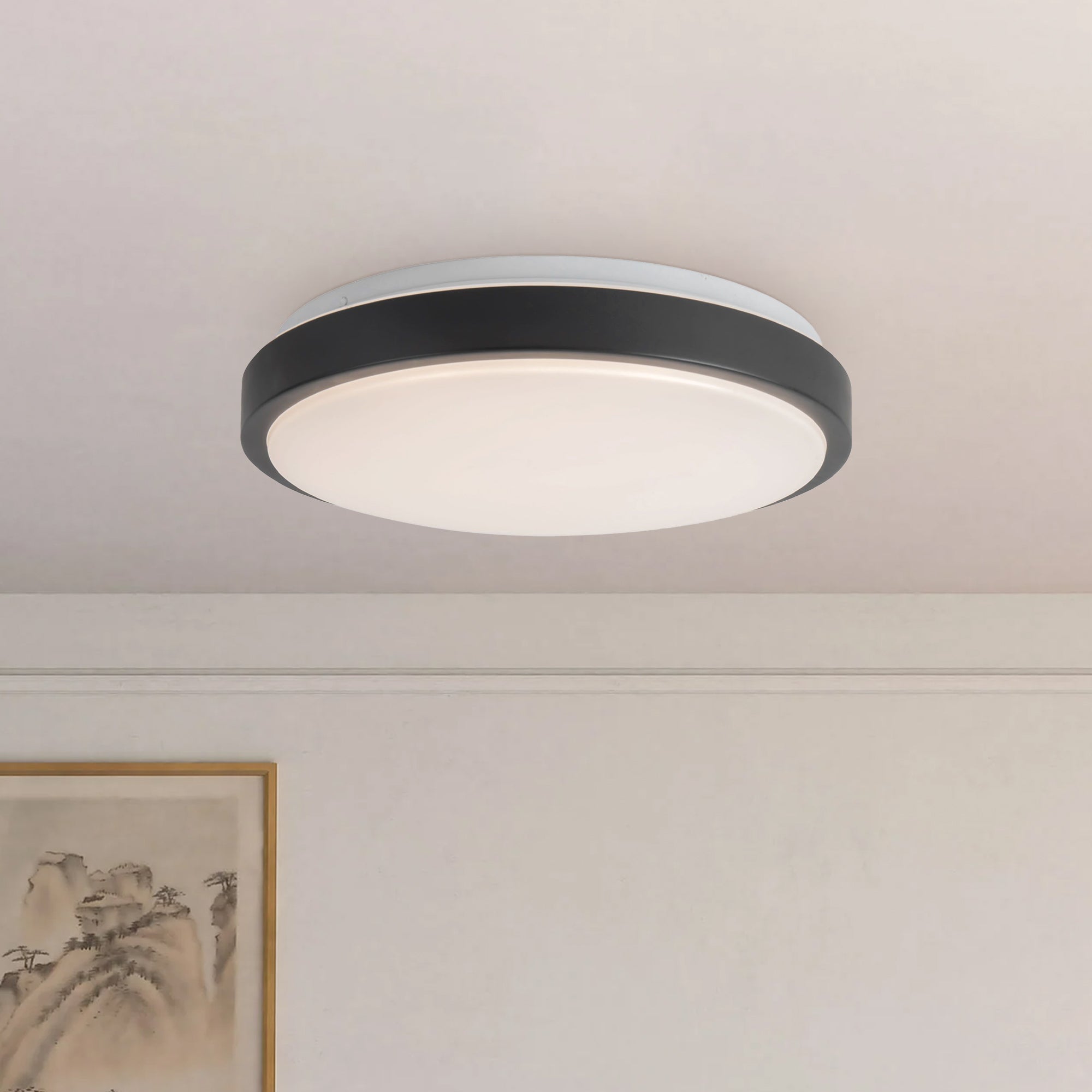 Yanis 16" dimmable LED Flush Mount
