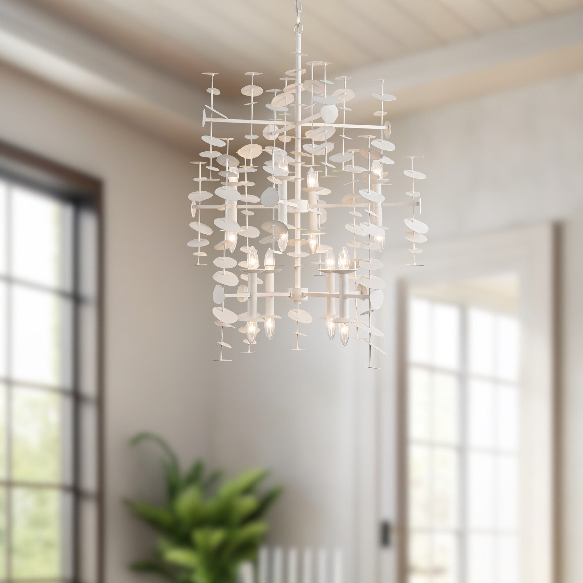 Yukari 41" 16 Lights Chandeliers