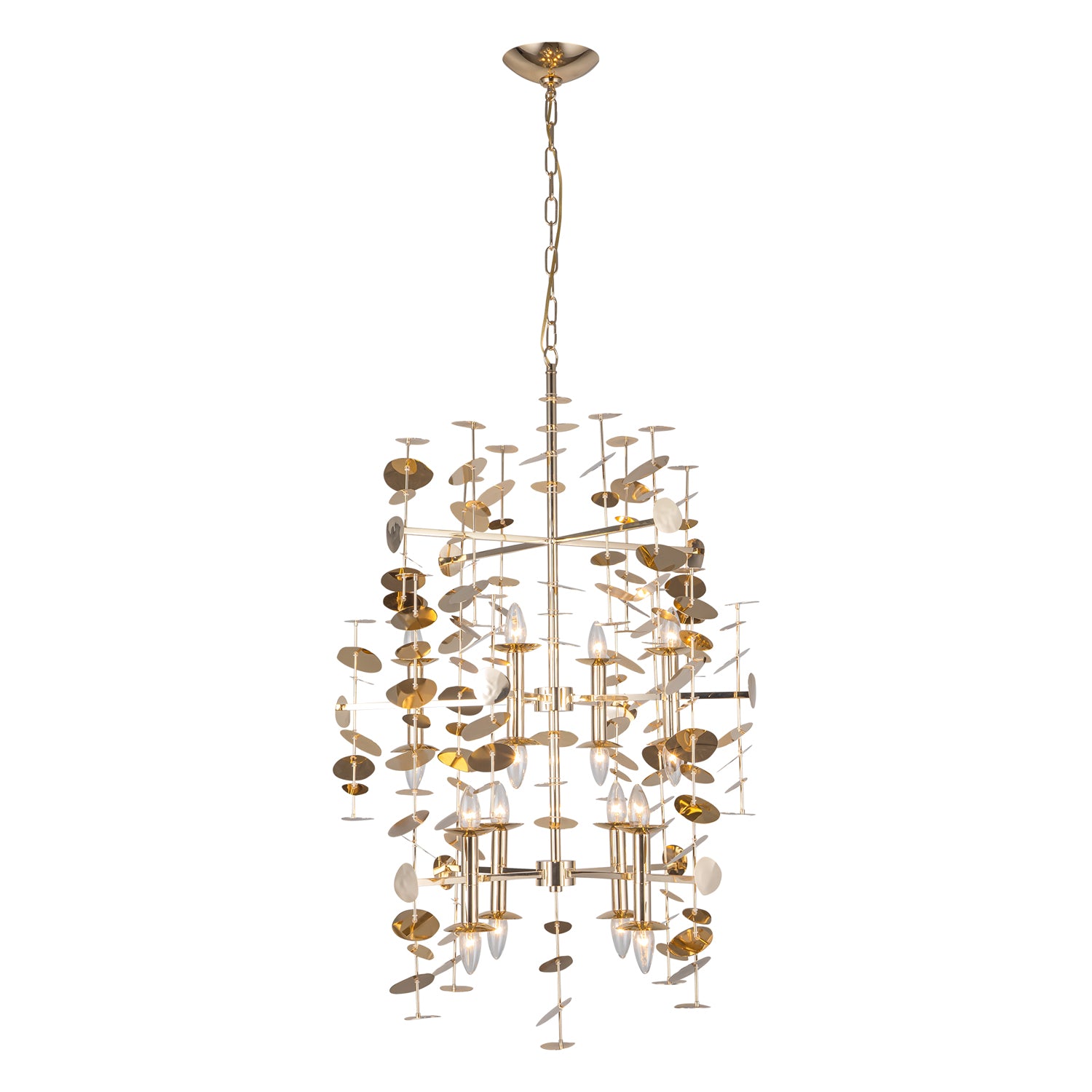 Yukari 41" 16 Lights Chandeliers