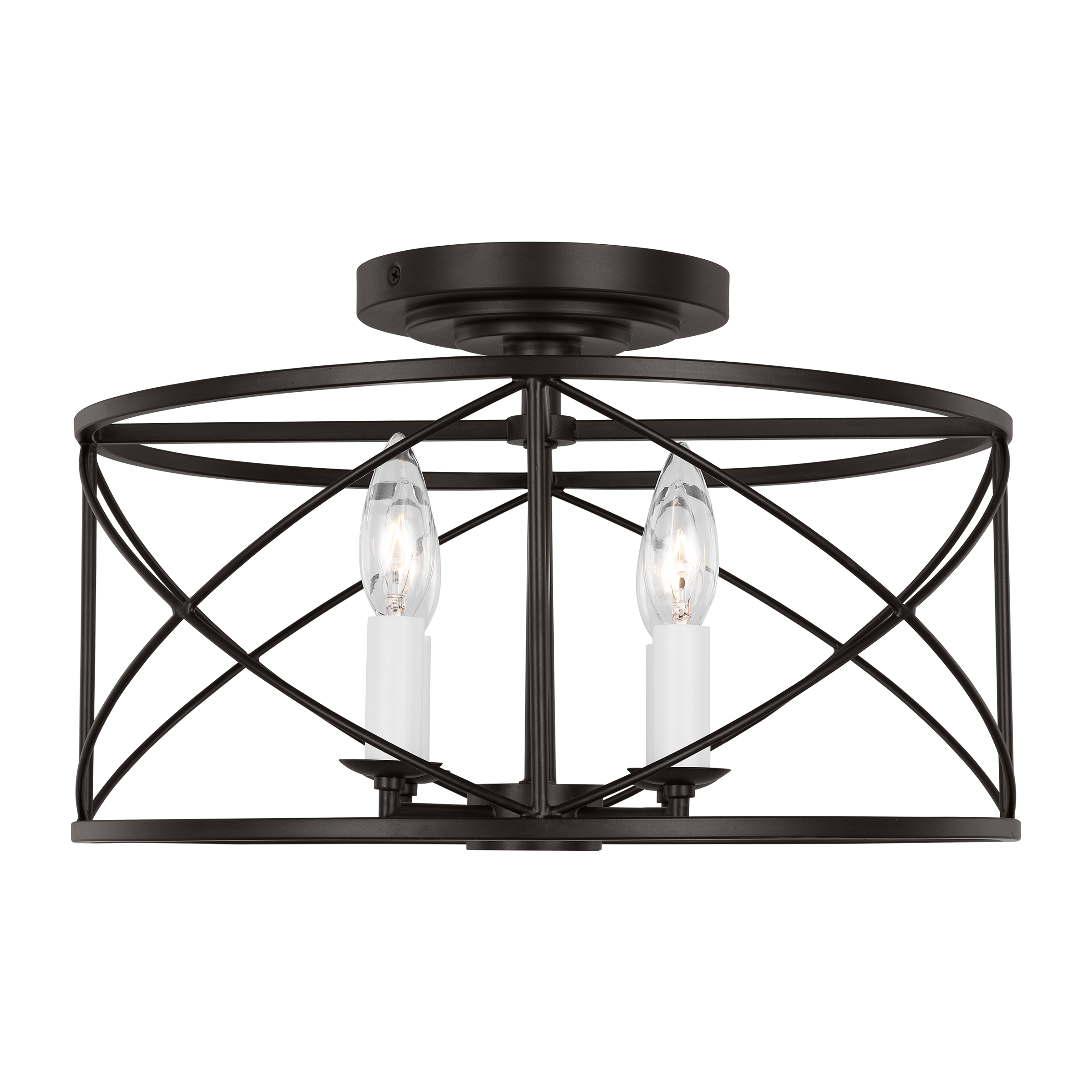 Beatrix Medium Semi-Flush Mount