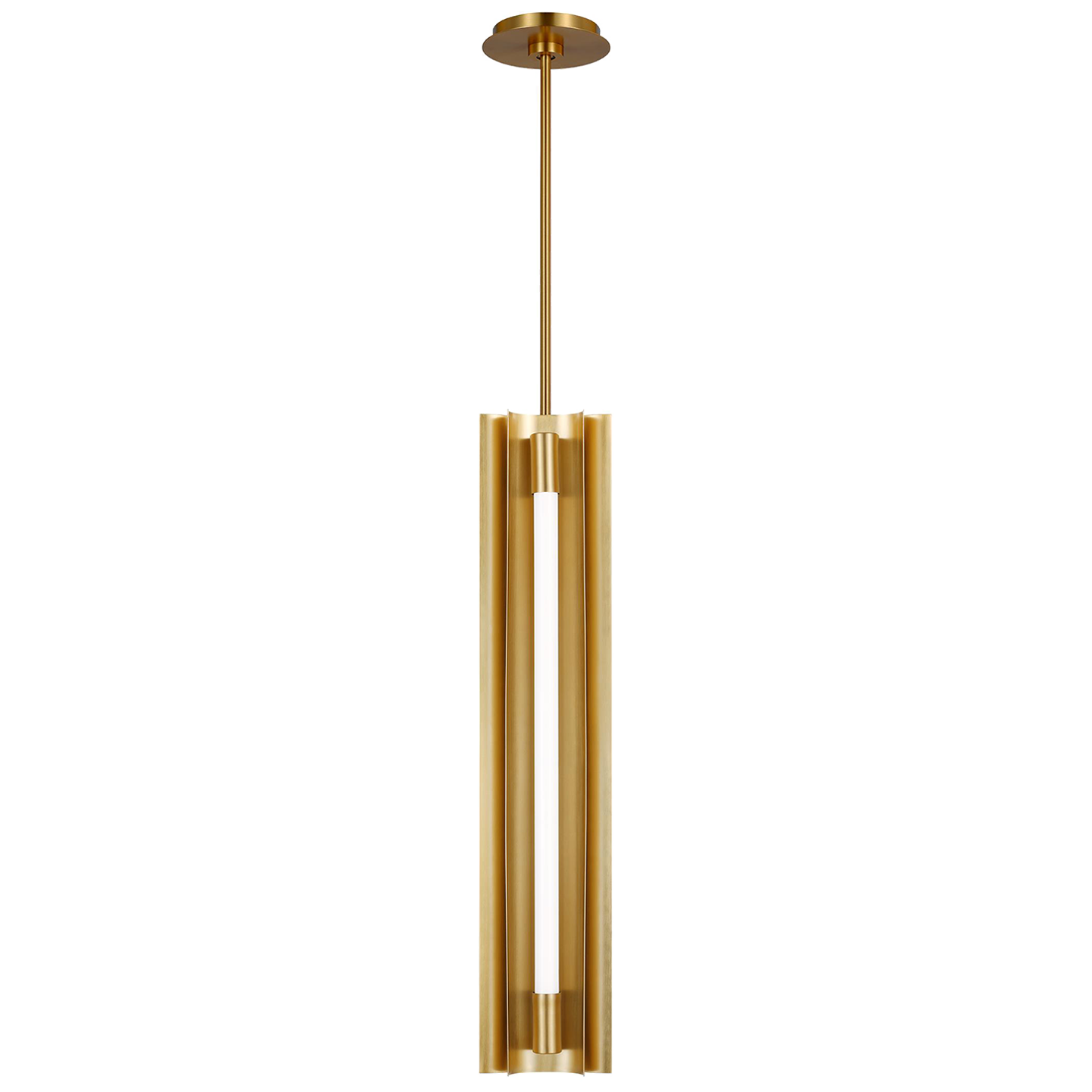 Carson Four Light Narrow Pendant