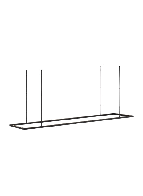 Stagger Halo Uplight Linear Suspension