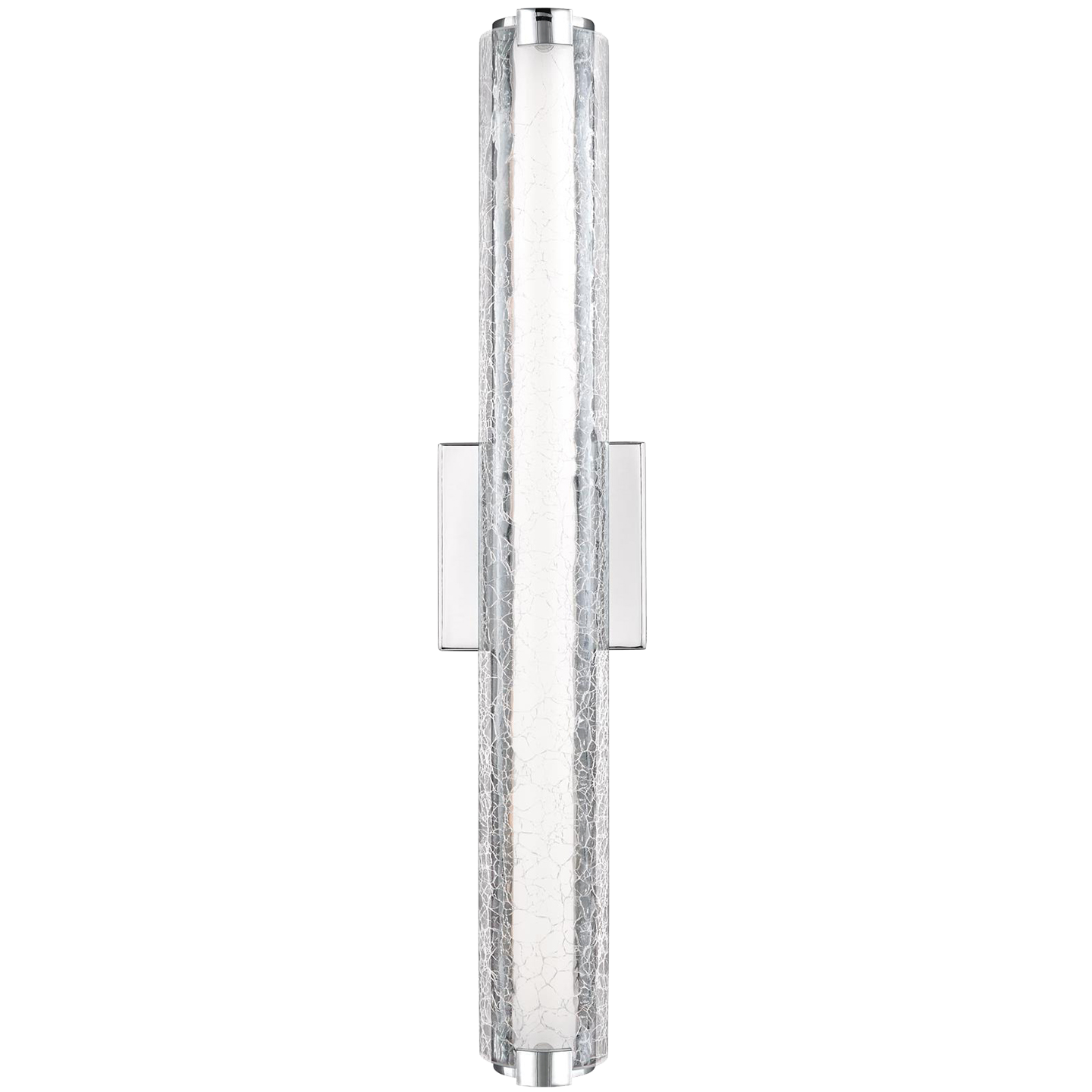 Cutler 24" Crackle Glass LED Vanity