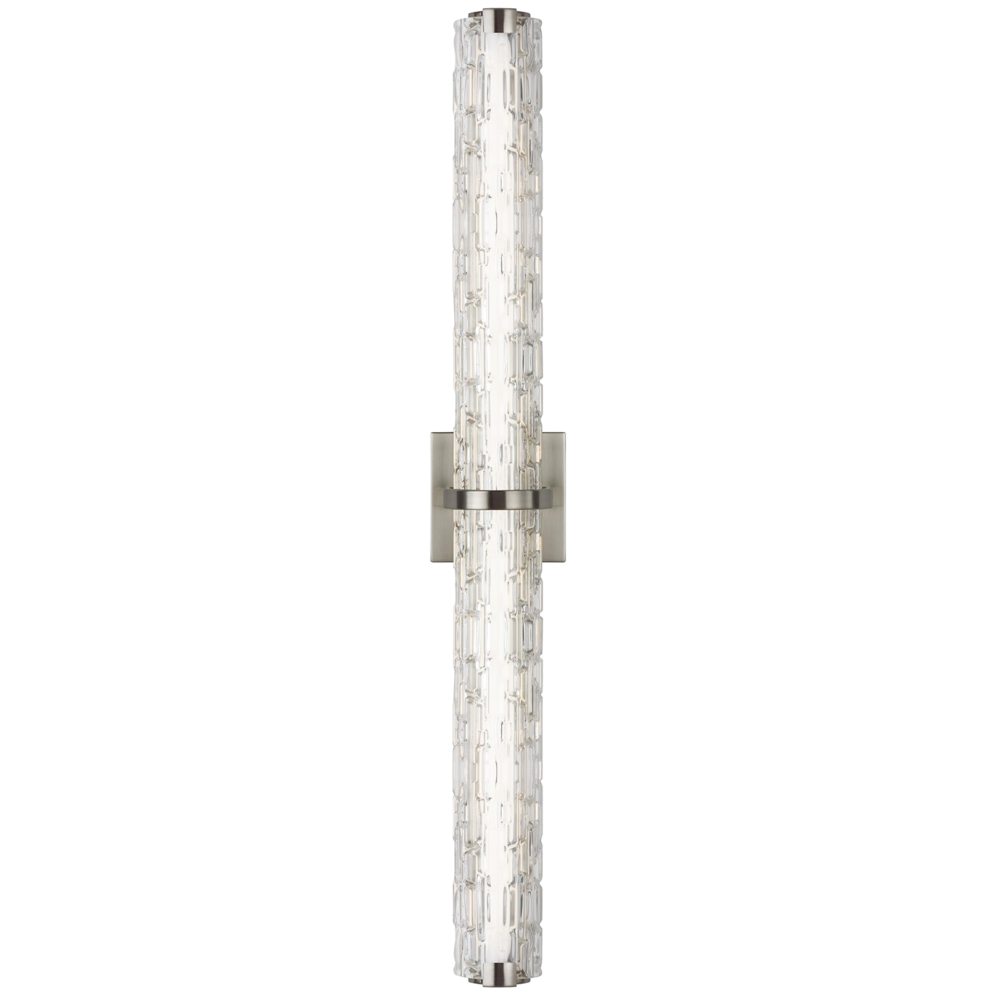 Cutler 36" Staggered Glass LED Vanity