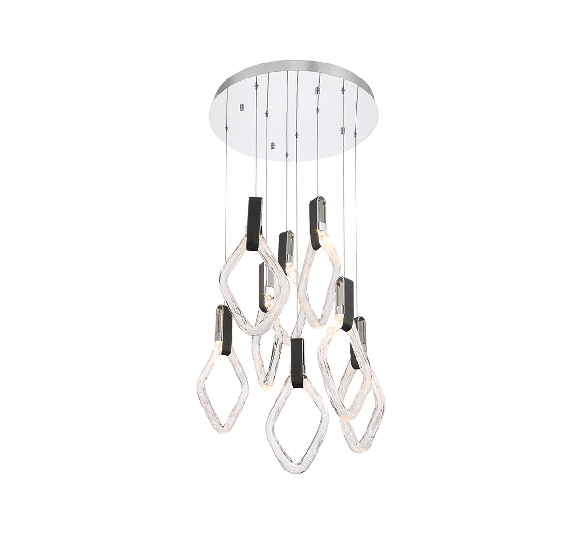 Catania 8 Light Round LED Chandelier