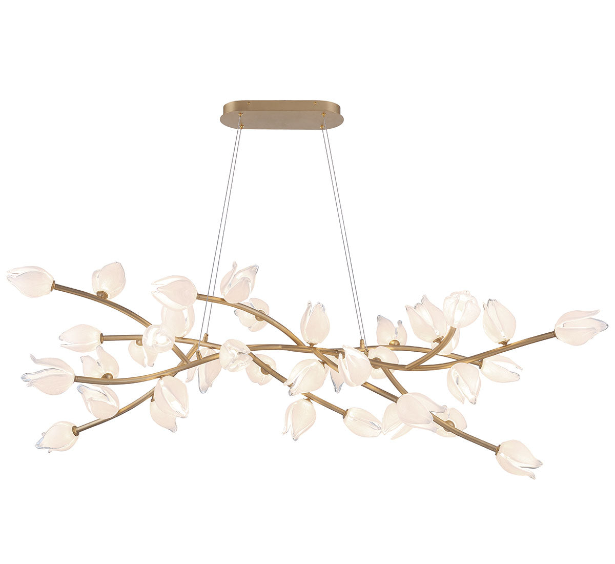 Belluno 37 Light Oval LED Chandelier