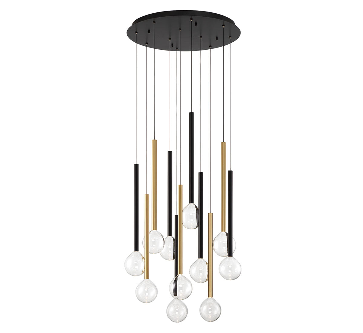 Positano 11 Light Round LED Chandelier
