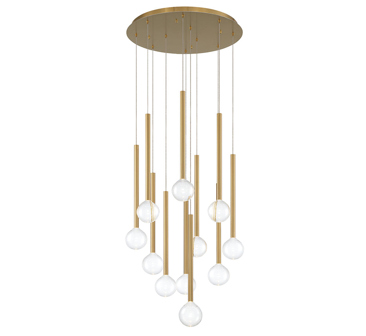 Positano 11 Light Round LED Chandelier