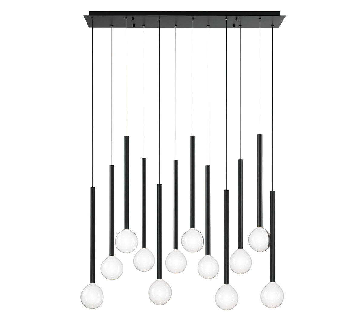 Positano 12 Light Linear LED Chandelier
