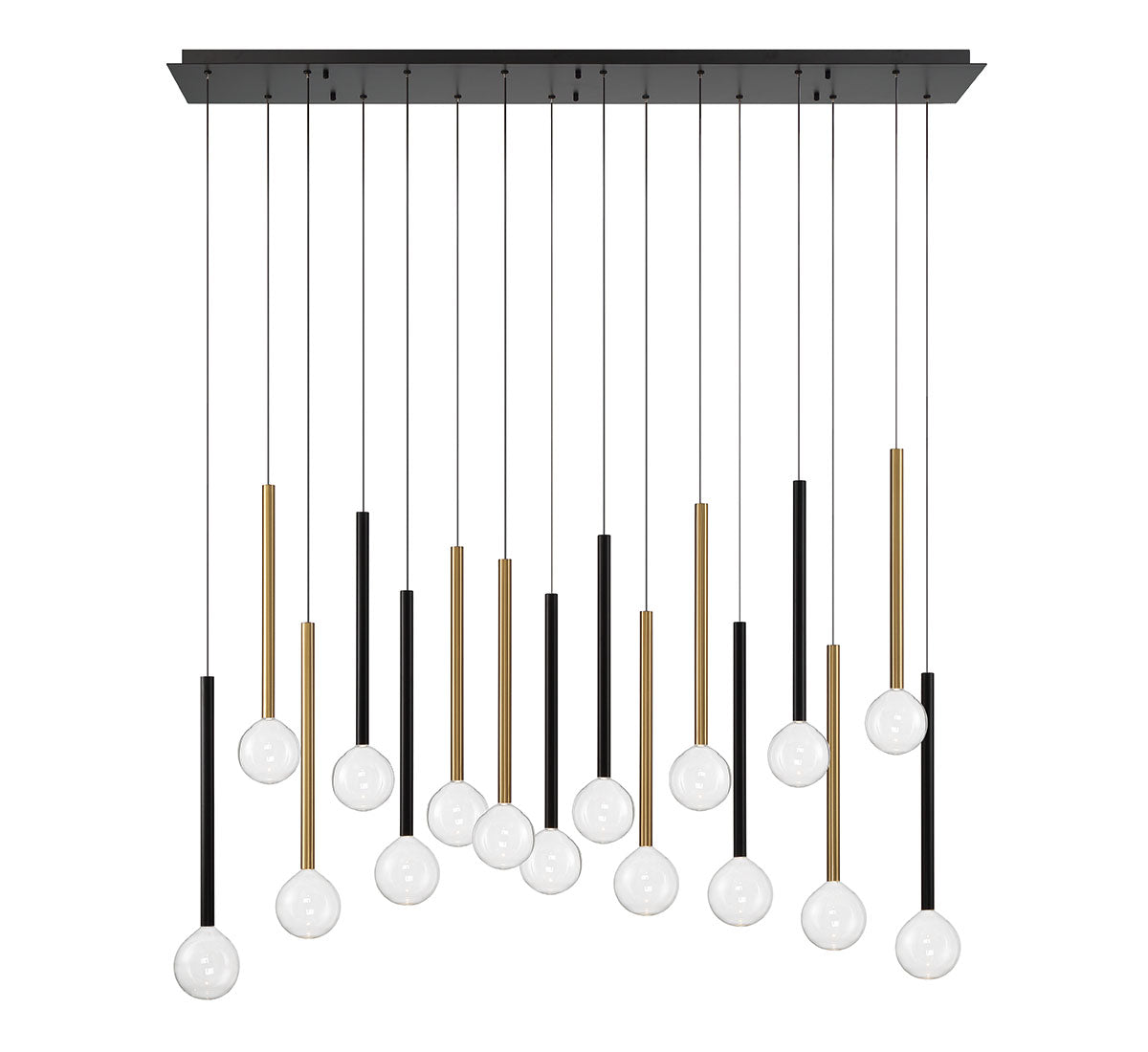 Positano 16 Light Linear LED Chandelier