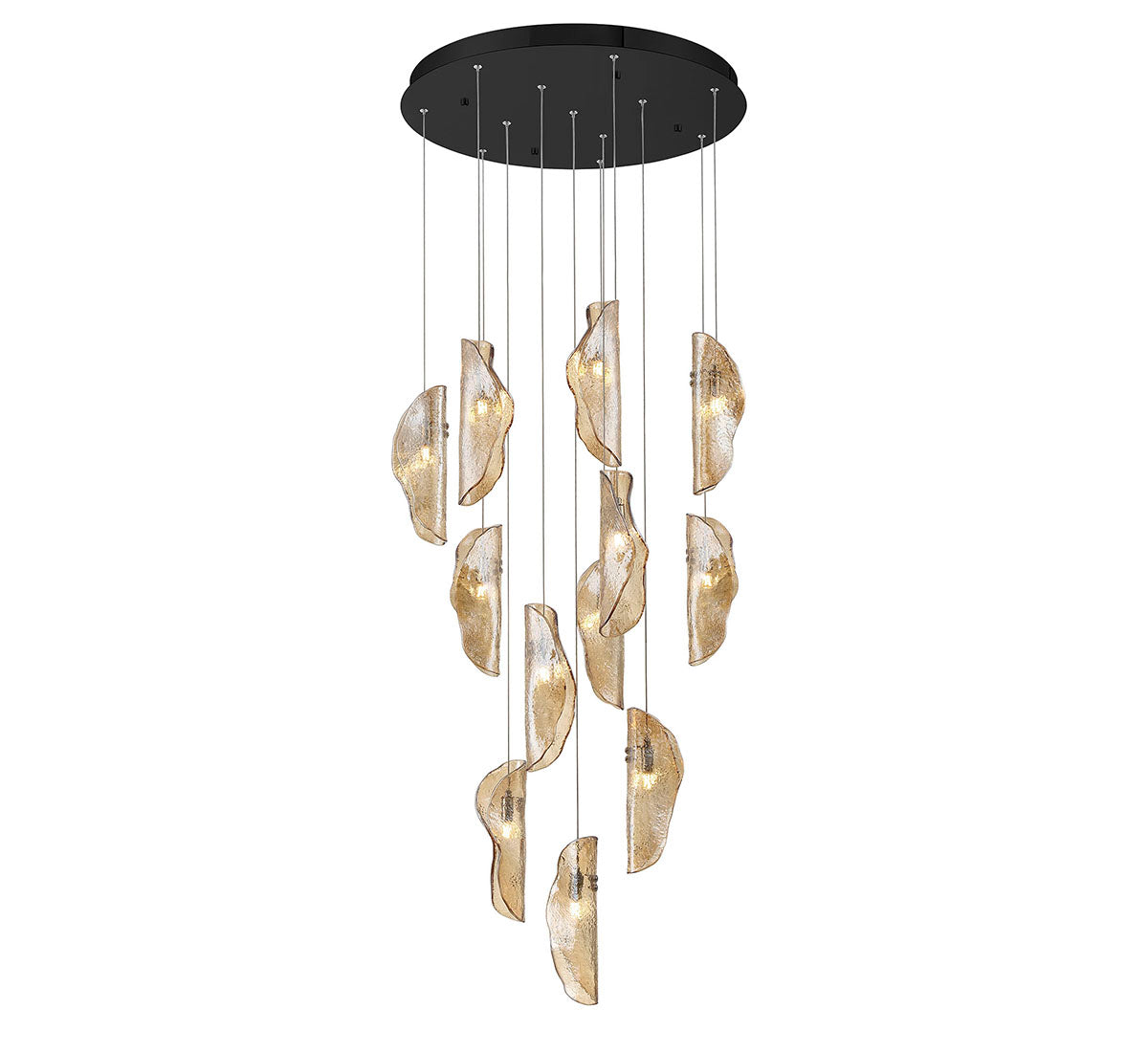 Sorrento 12 Light Round LED Chandelier