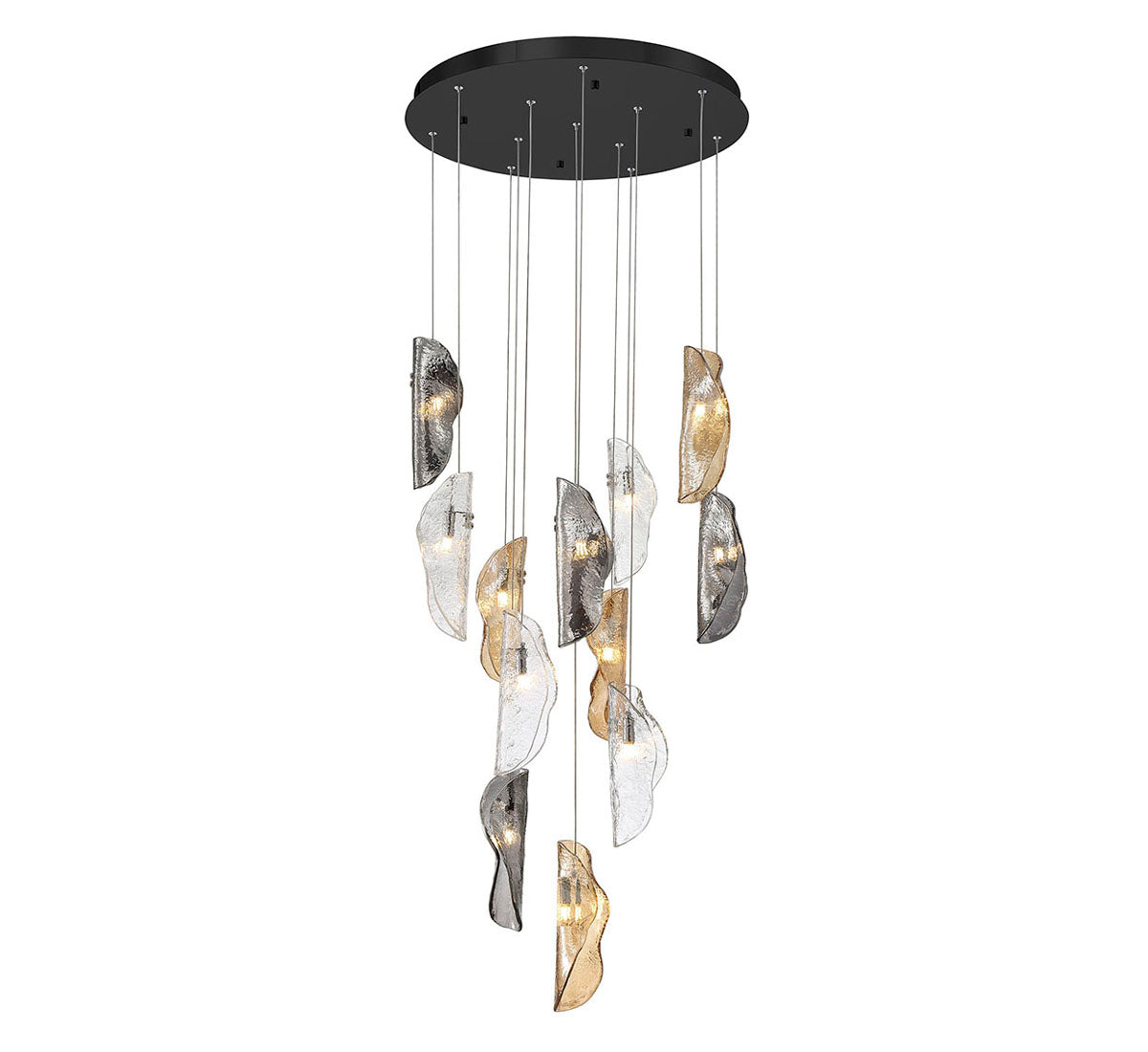 Sorrento 12 Light Round LED Chandelier