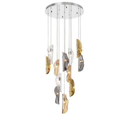 Sorrento 12 Light Round LED Chandelier