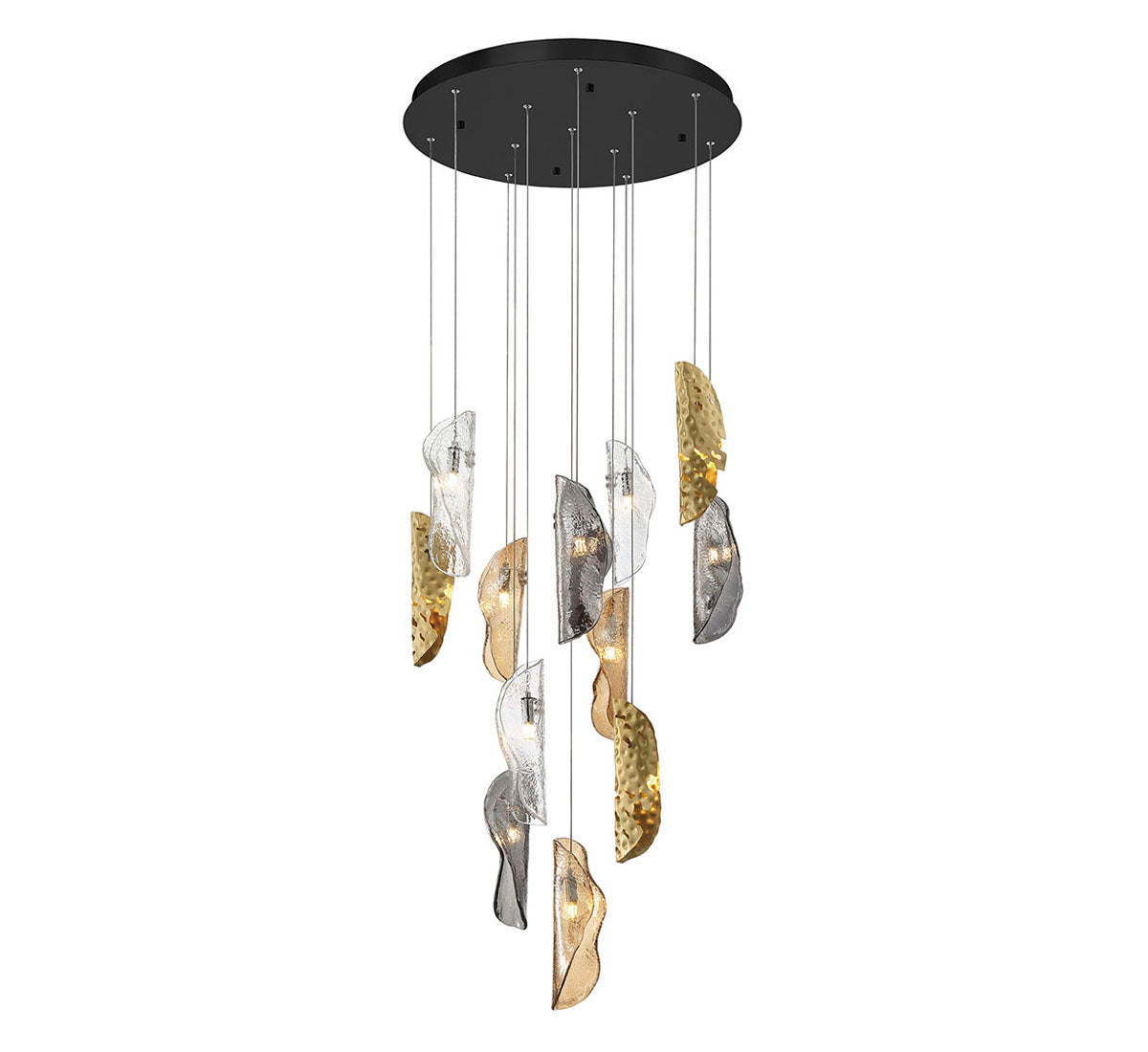 Sorrento 12 Light Round LED Chandelier