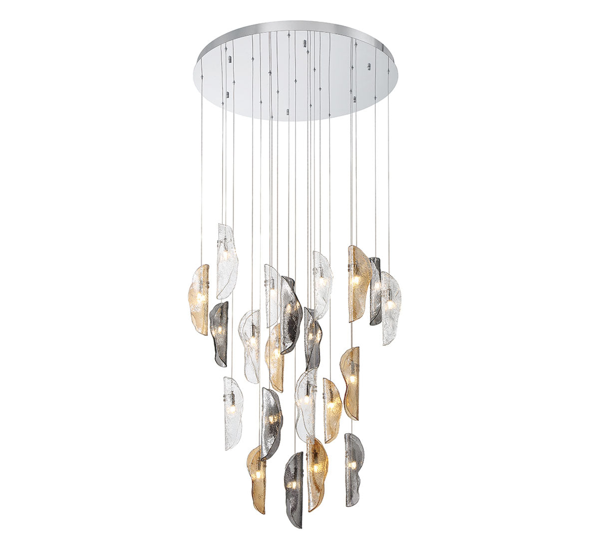 Sorrento 21 Light Round LED Chandelier