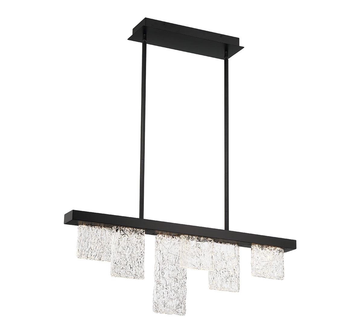 Siena 6 Light Linear LED Chandelier