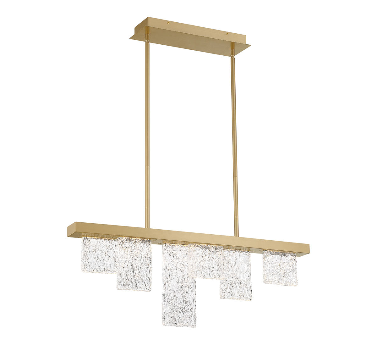 Siena 6 Light Linear LED Chandelier