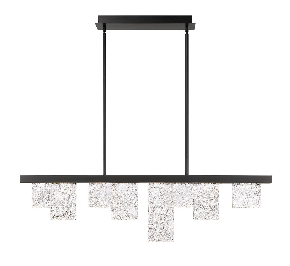 Siena 8 Light Linear Chandelier