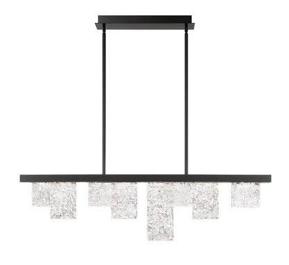 Siena 8 Light Linear Chandelier