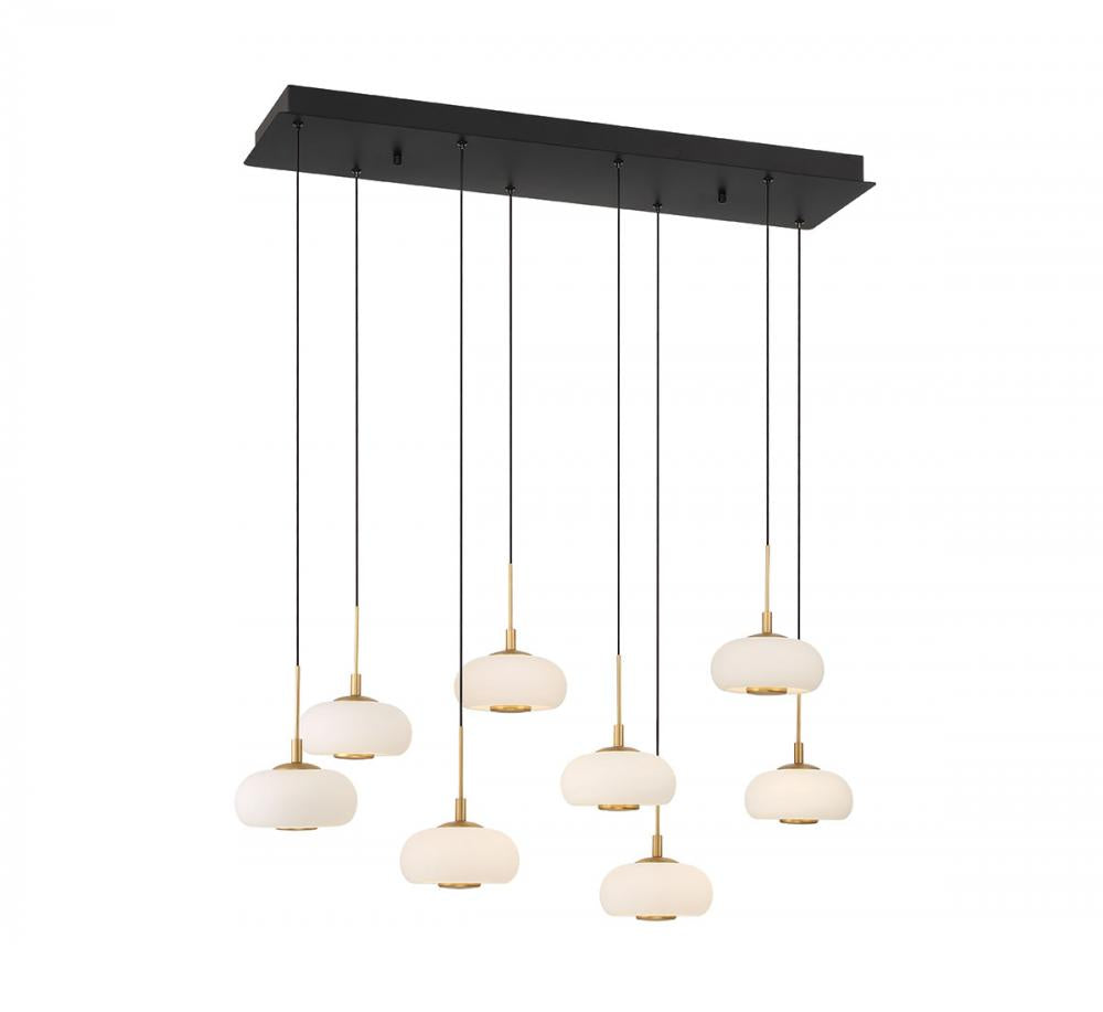 Adelfia Rectangular LED Chandelier