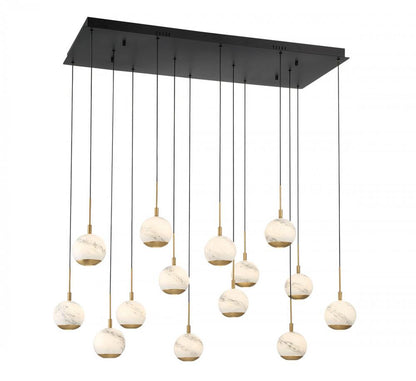 Baveno Rectangular LED Chandelier