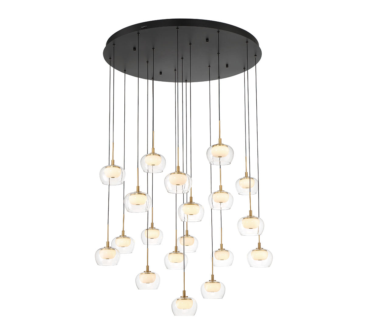 Manarola 19 Light Round LED Chandelier