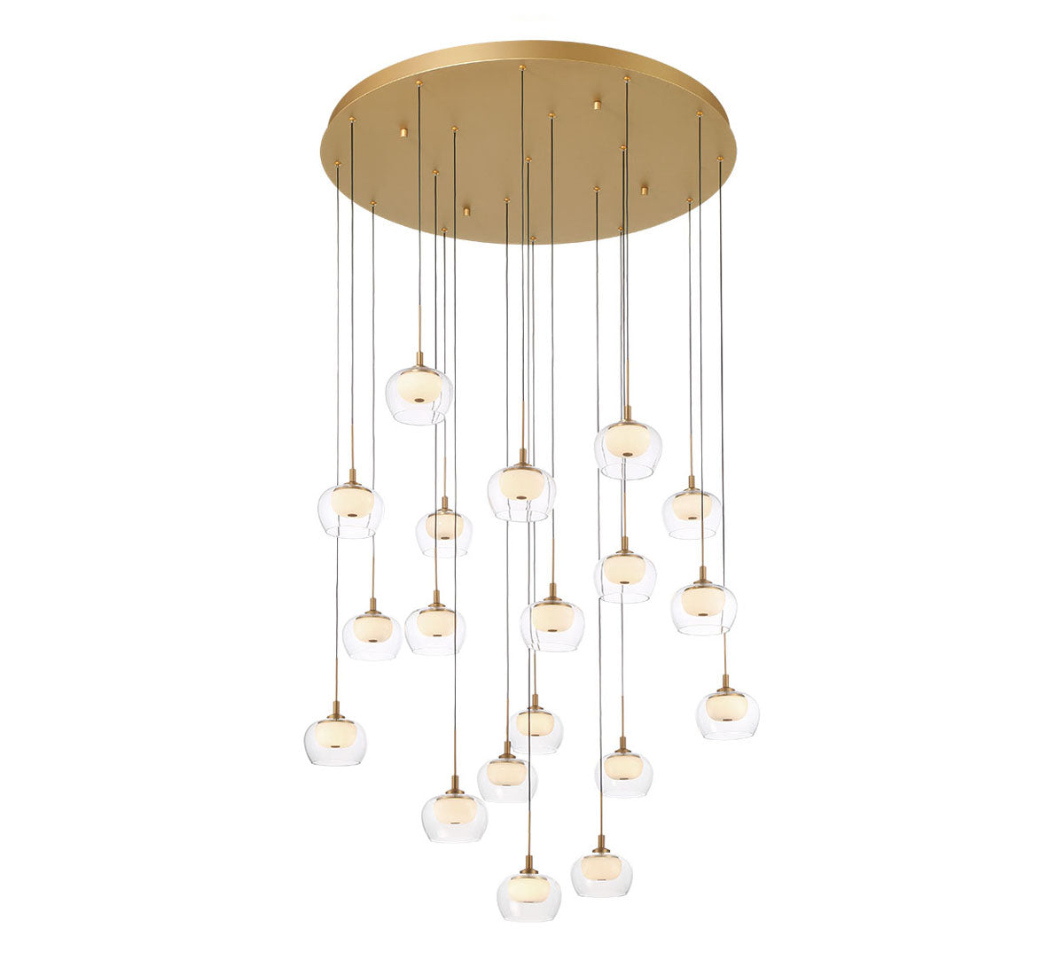Manarola 19 Light Round LED Chandelier