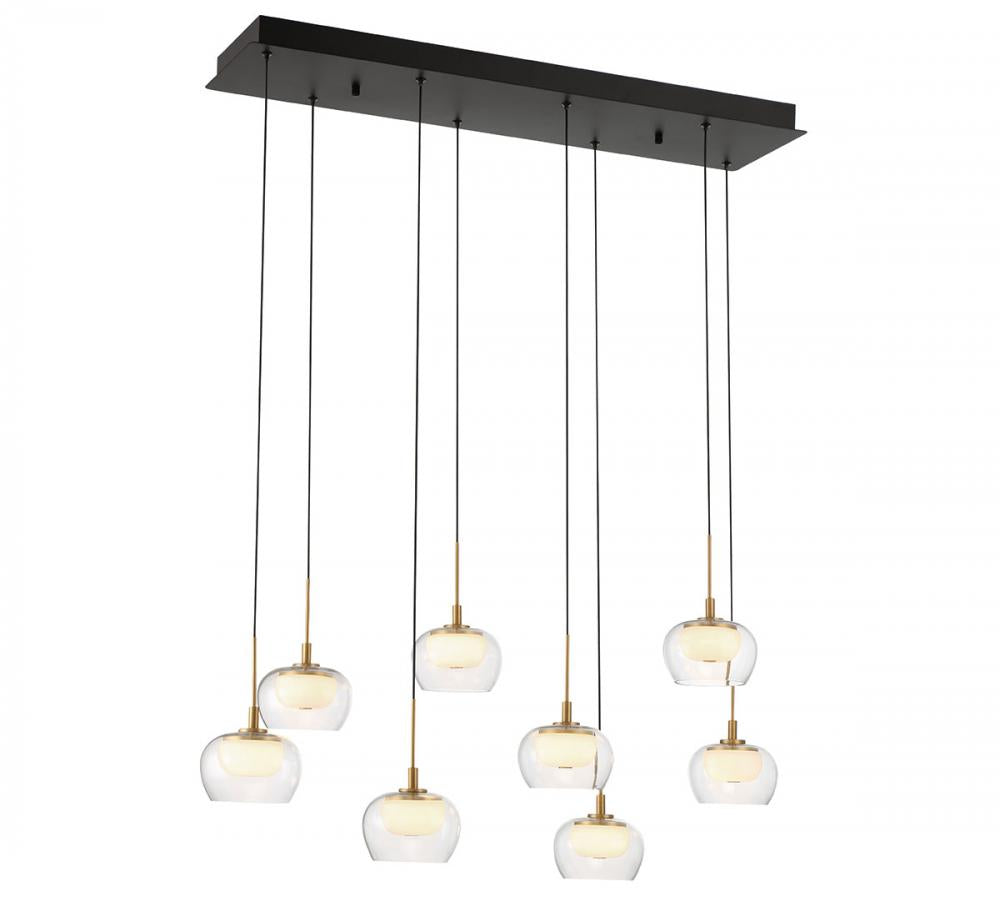 Manarola Rectangular LED Chandelier