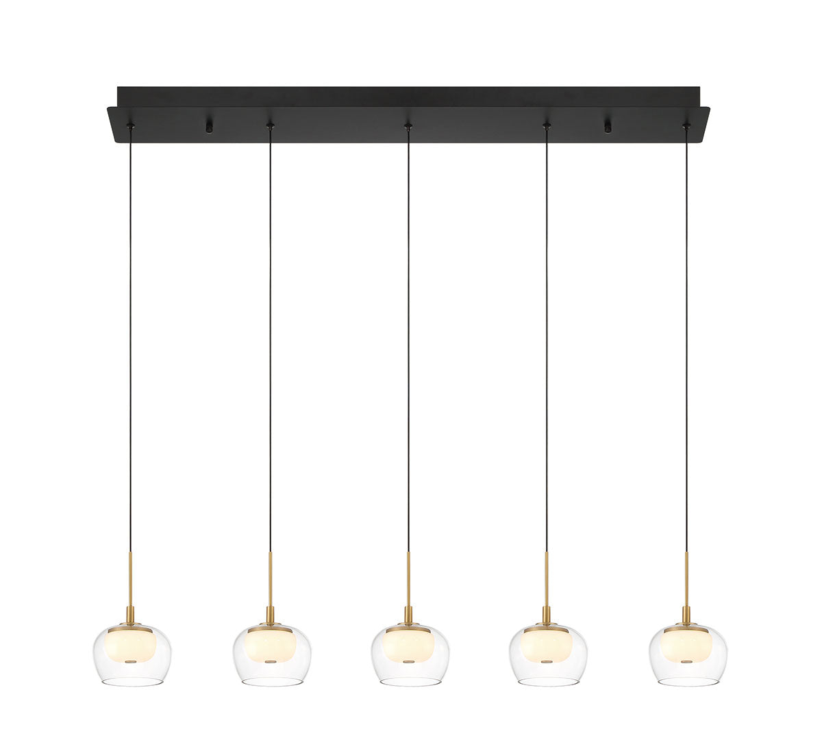 Manarola 5 Light Linear LED Chandelier