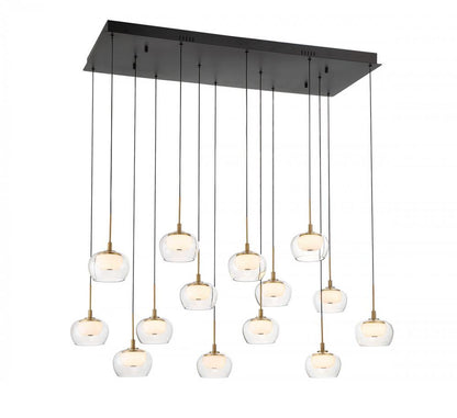Manarola Rectangular LED Chandelier
