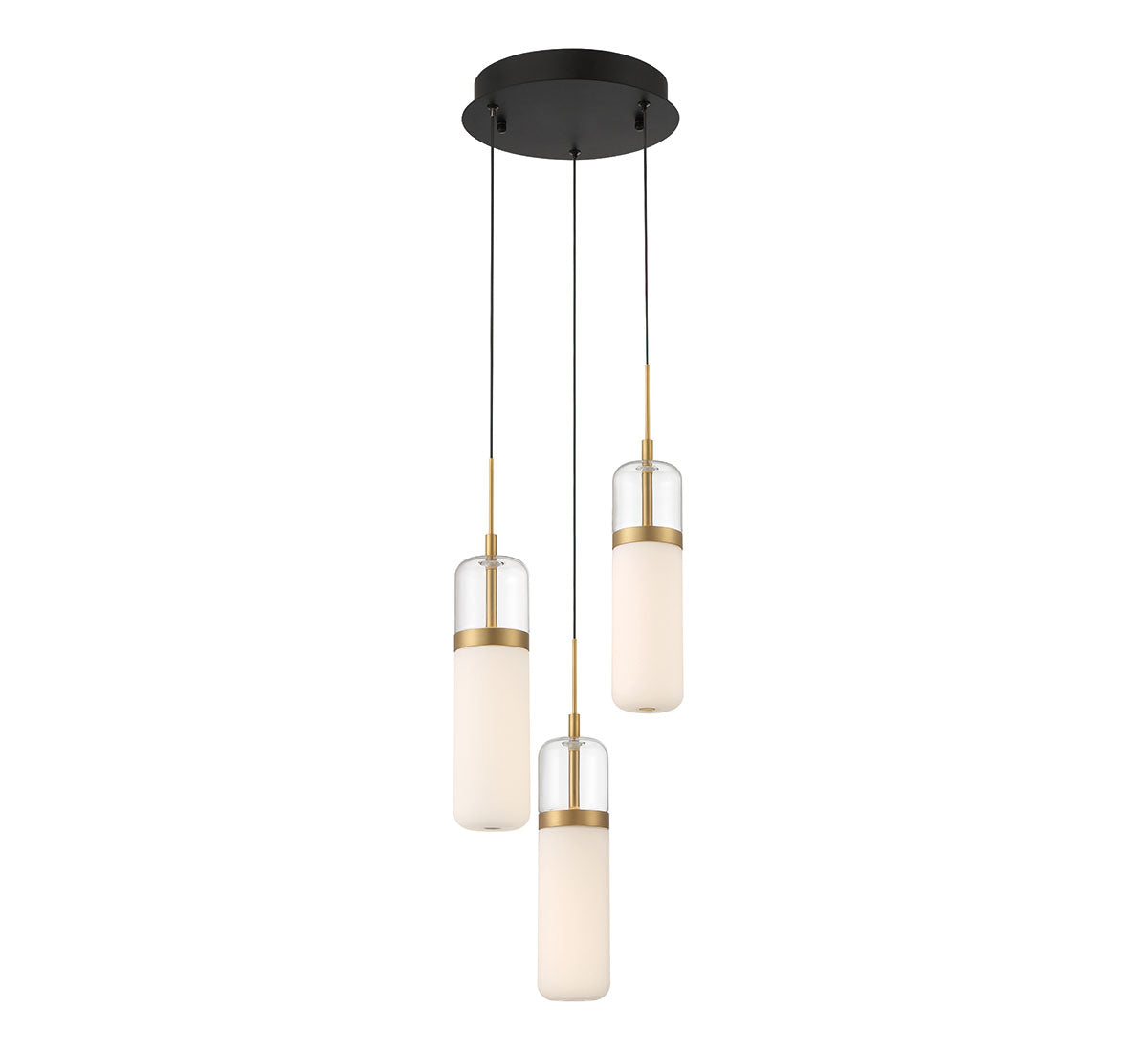 Verona 3 Light Round LED Pendant