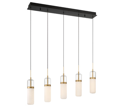 Verona 5 Light Linear LED Chandelier