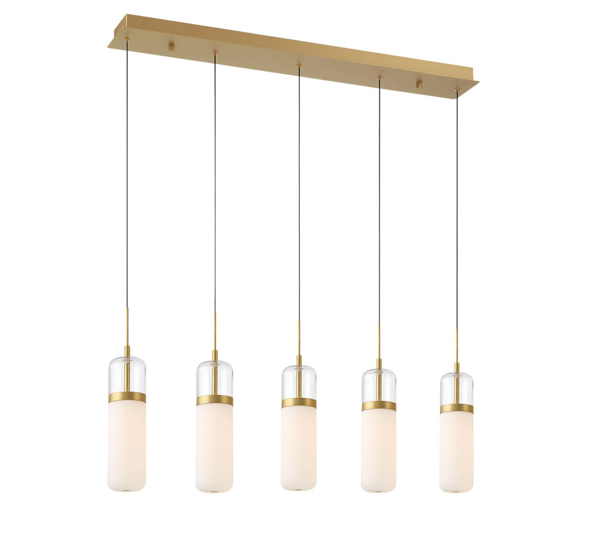 Verona 5 Light Linear LED Chandelier