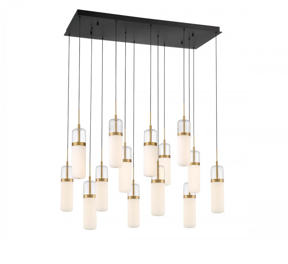 Verona Rectangular LED Chandelier