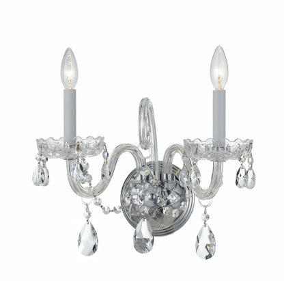 Traditional Crystal 15'' Sconce